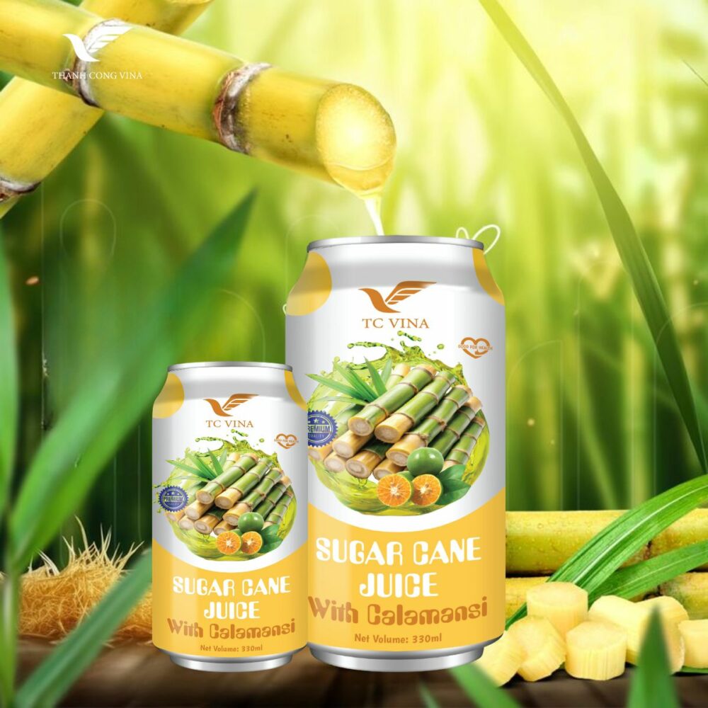 Sugar Cane Juice Drink with Calamansi