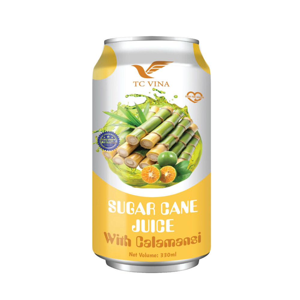TCVN 330ml Sugar Cane Juice Drink with Calamansi