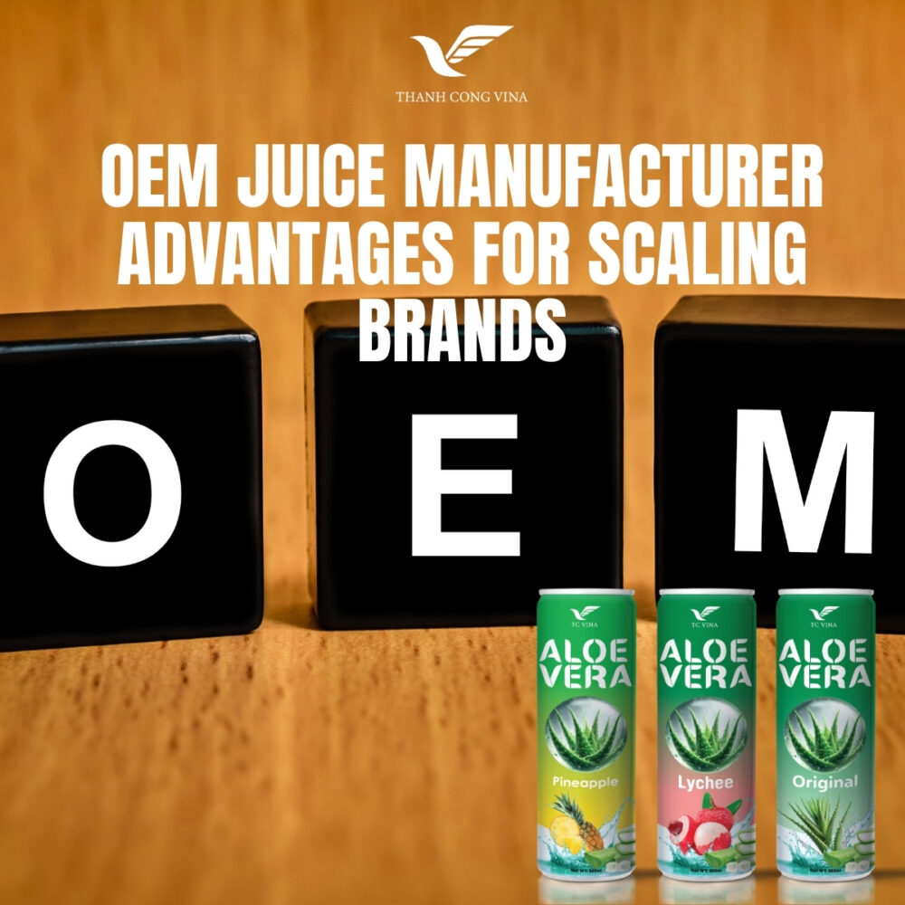 OEM Juice Manufacturer Advantages for Scaling Brands