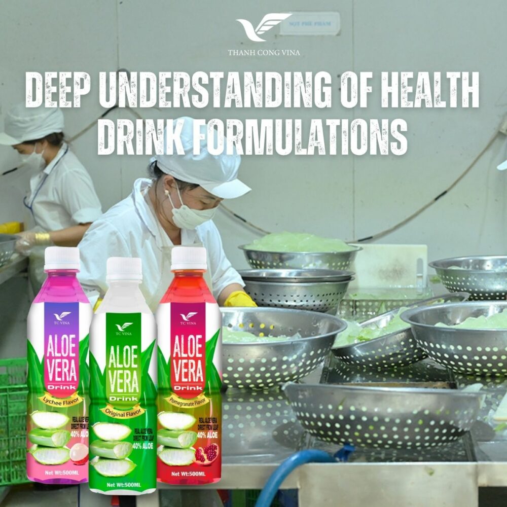 Deep Understanding of Health Drink Formulations