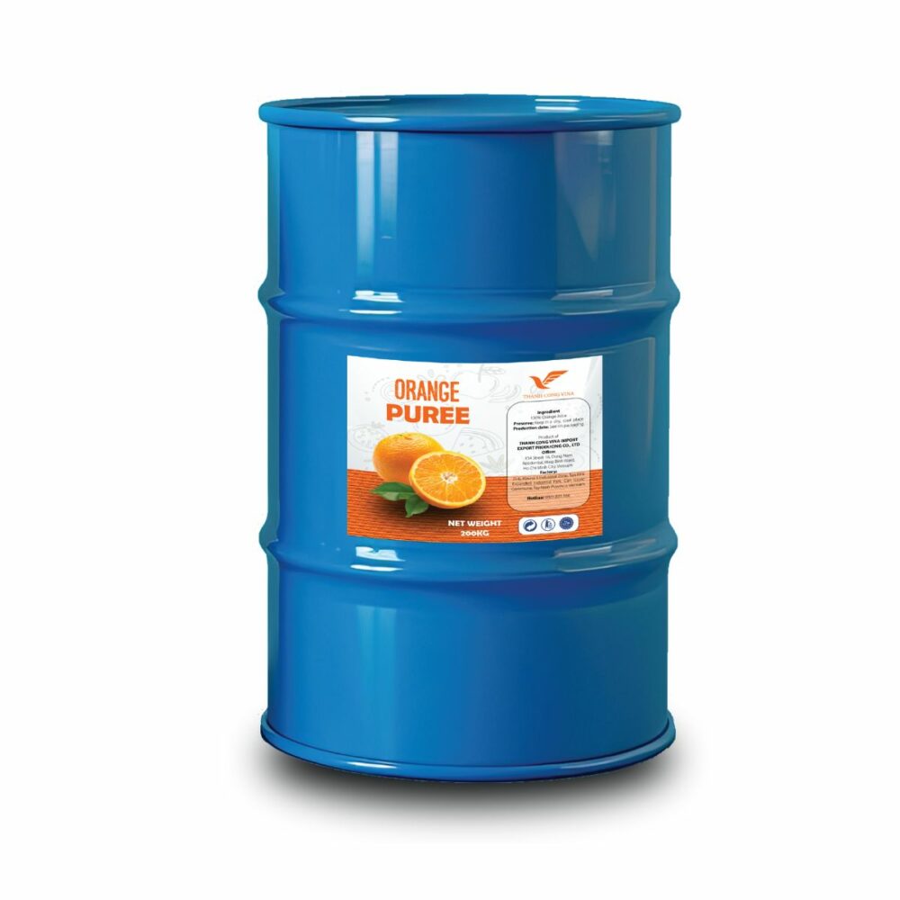 200kg TCVN Drum Orange Juice Puree