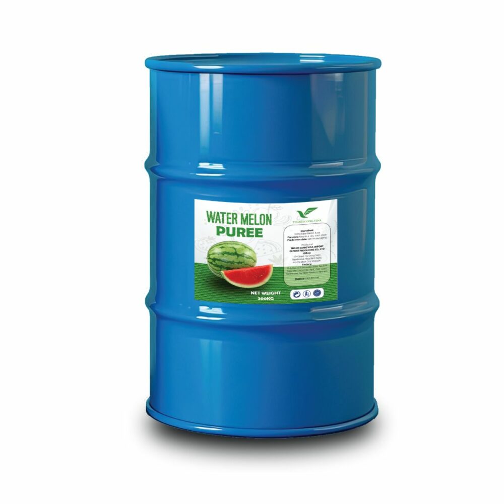200kg TCVN Drum Water Melon Juice Puree