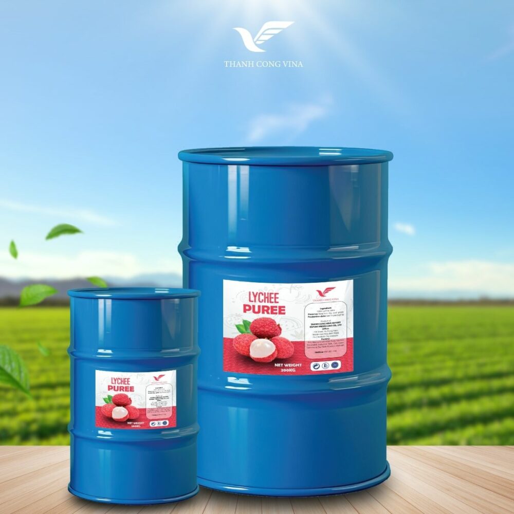 Drum Lychee Juice Puree