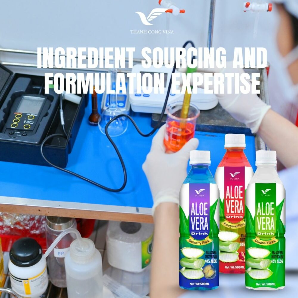 Ingredient Sourcing and Formulation Expertise