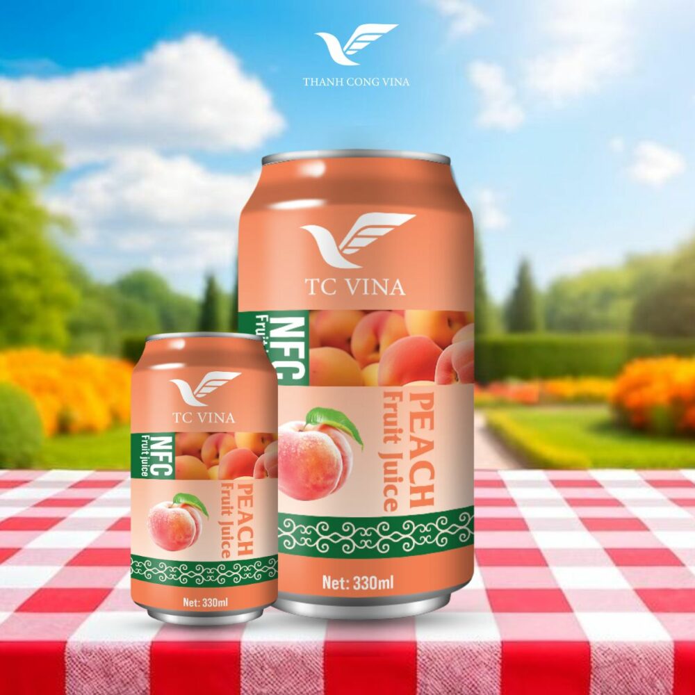 NFC 330ml TCVN Peach Juice Drink