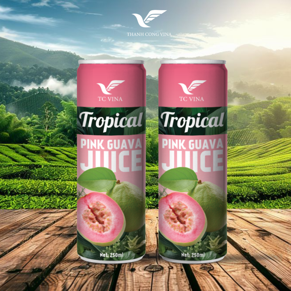 Tropical Pink Guava Juice Drink