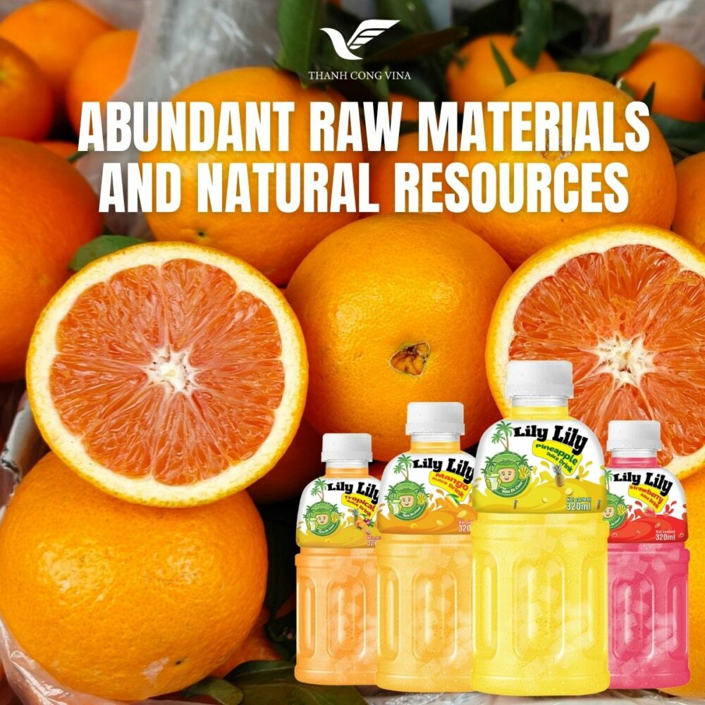 Abundant Raw Materials and Natural Resources