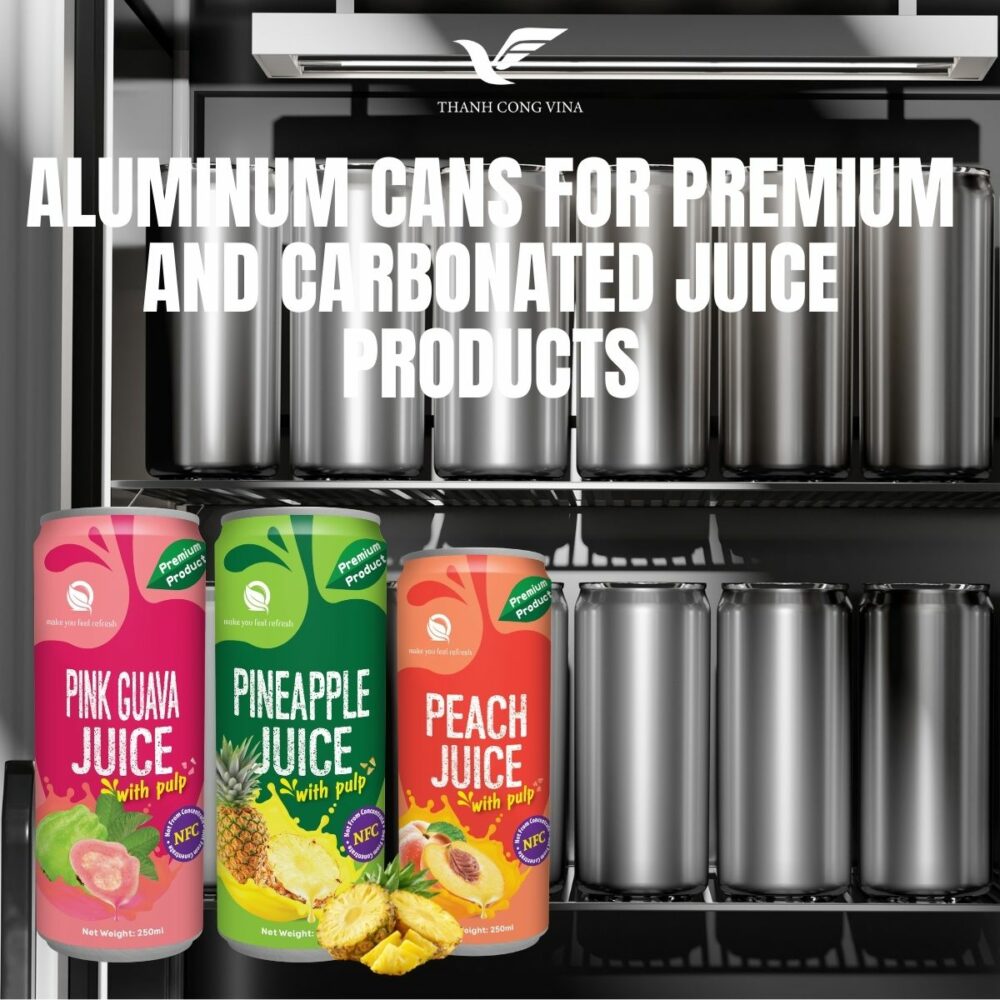 Aluminum Cans for Premium and Carbonated Juice Products