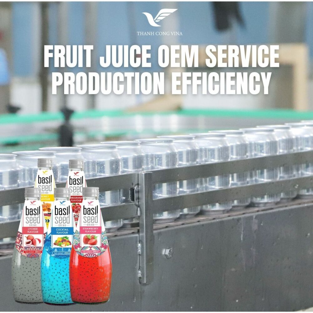 Fruit Juice OEM Service Production Efficiency