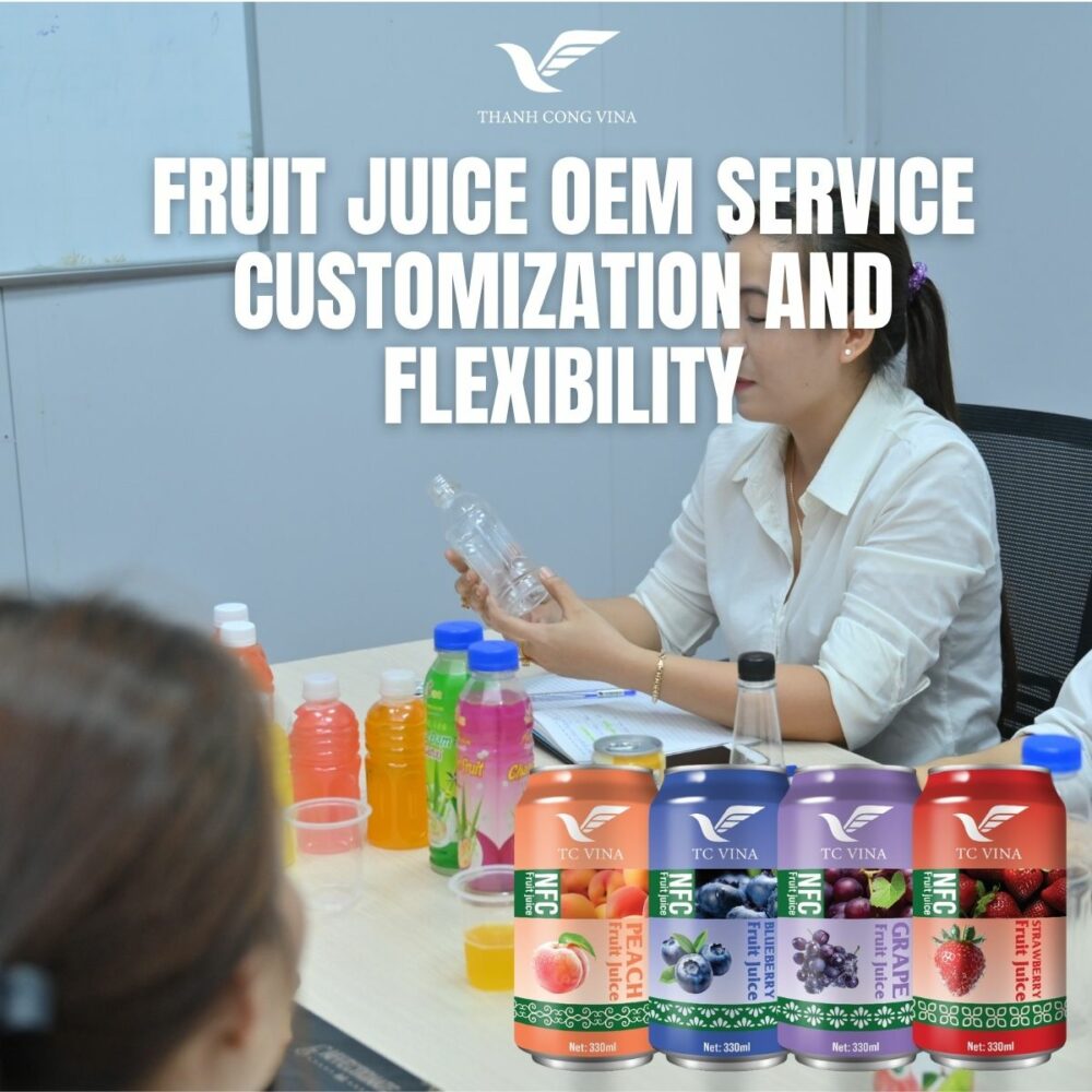 Fruit Juice OEM Service Customization and Flexibility