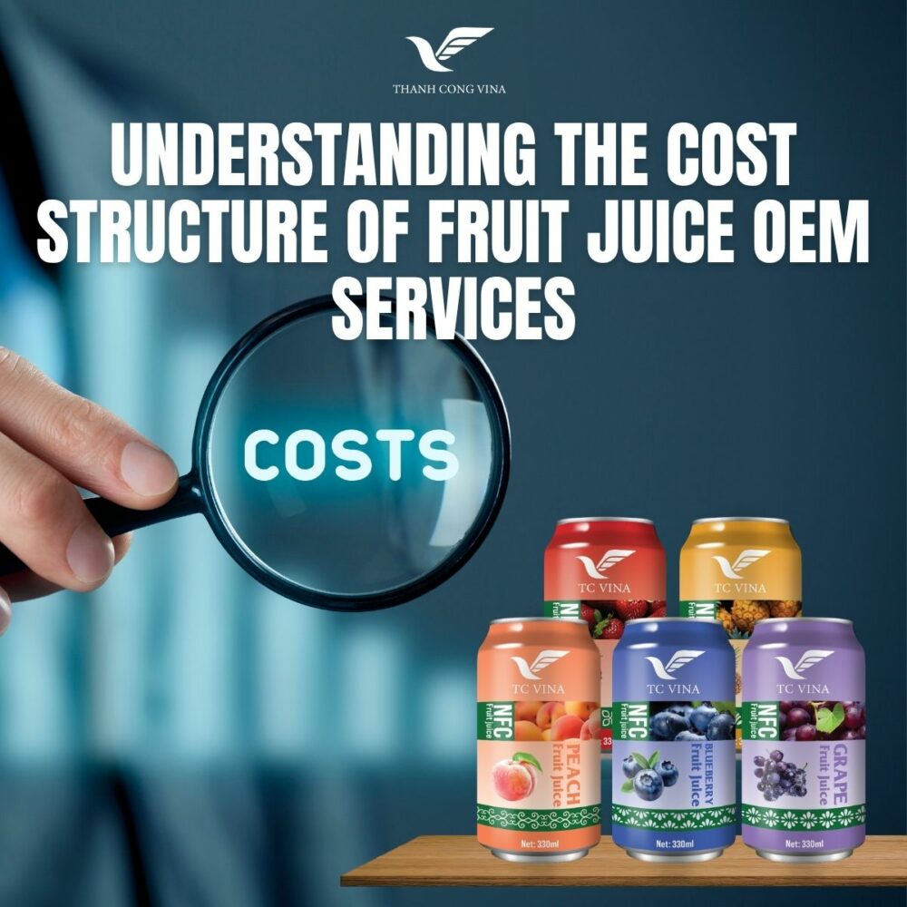 Understanding the Cost Structure of Fruit Juice OEM Services