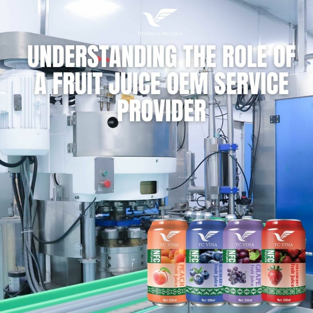 Understanding the Role of a Fruit Juice OEM Service Provider