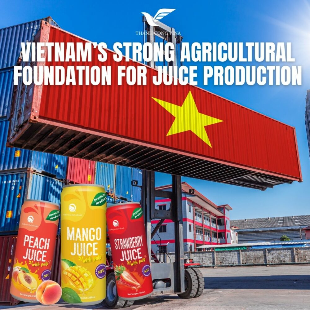 Vietnam’s Strong Agricultural Foundation for Juice Production