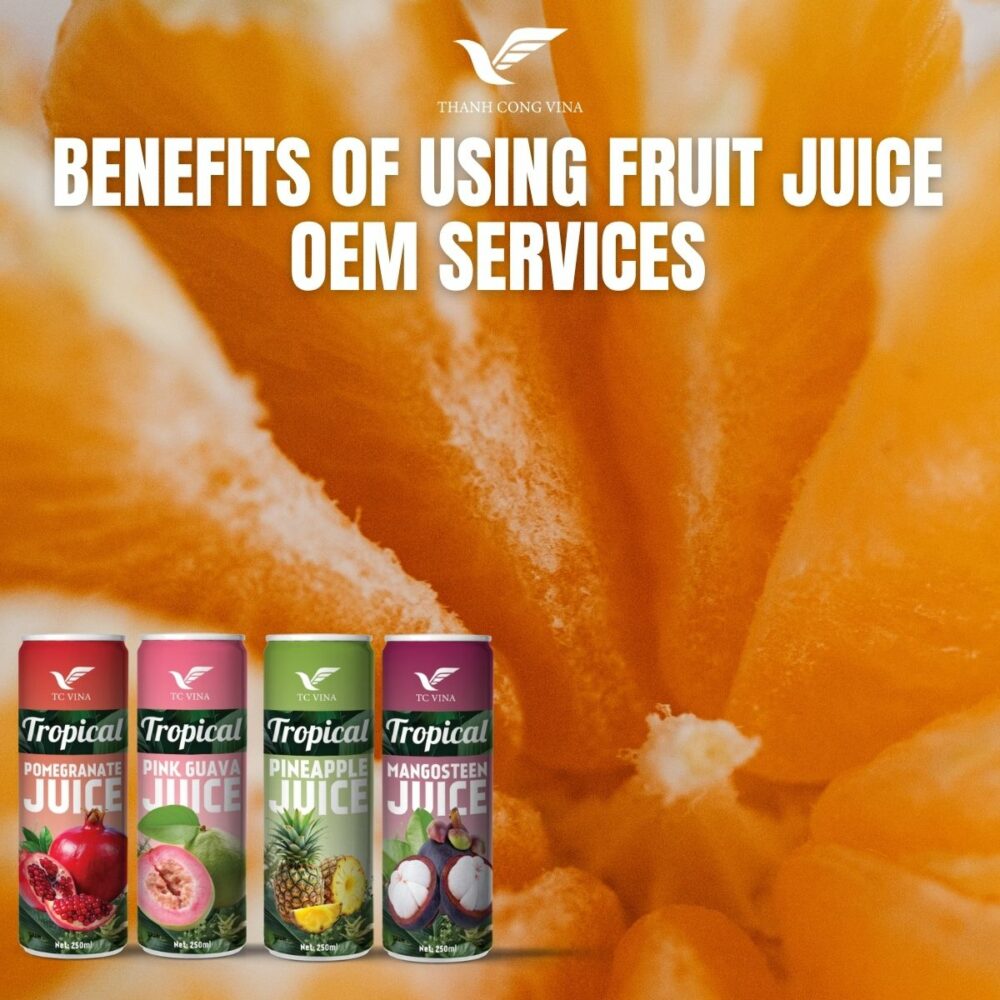 Benefits of Using Fruit Juice OEM Services