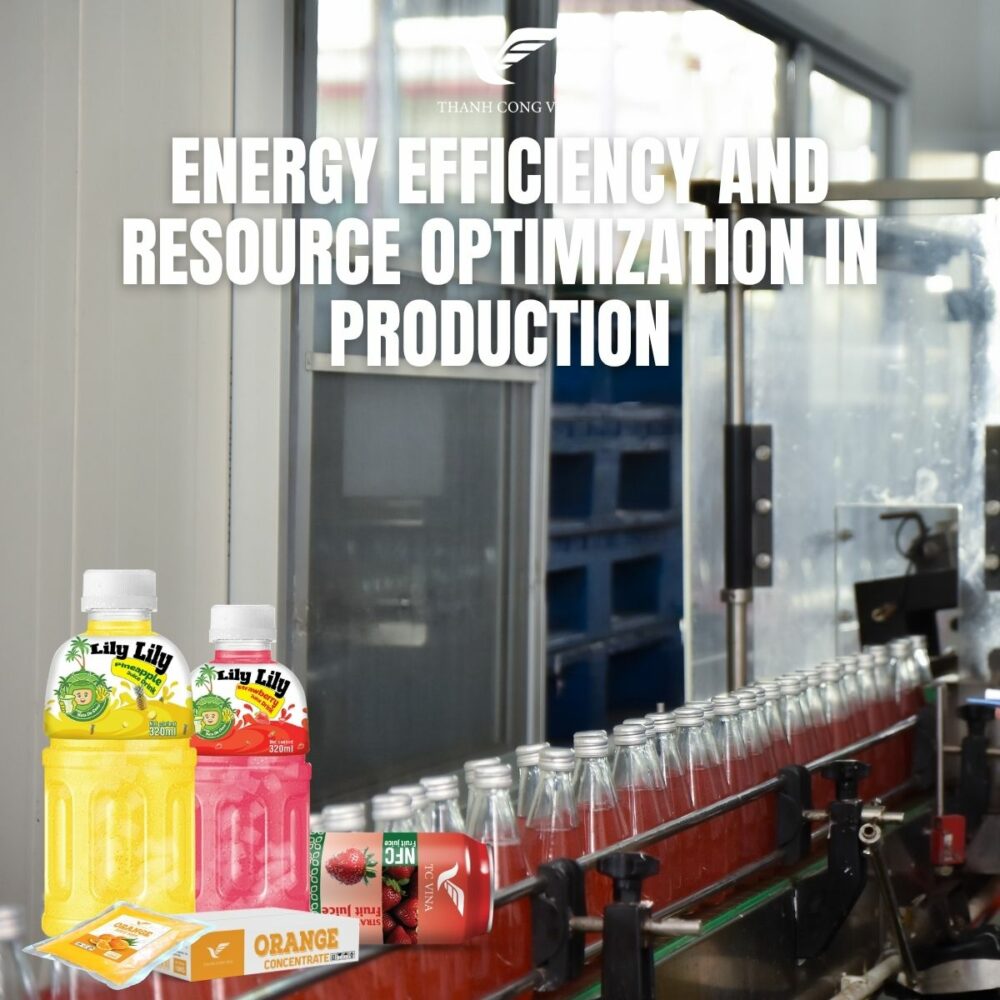 Energy Efficiency and Resource Optimization in Production