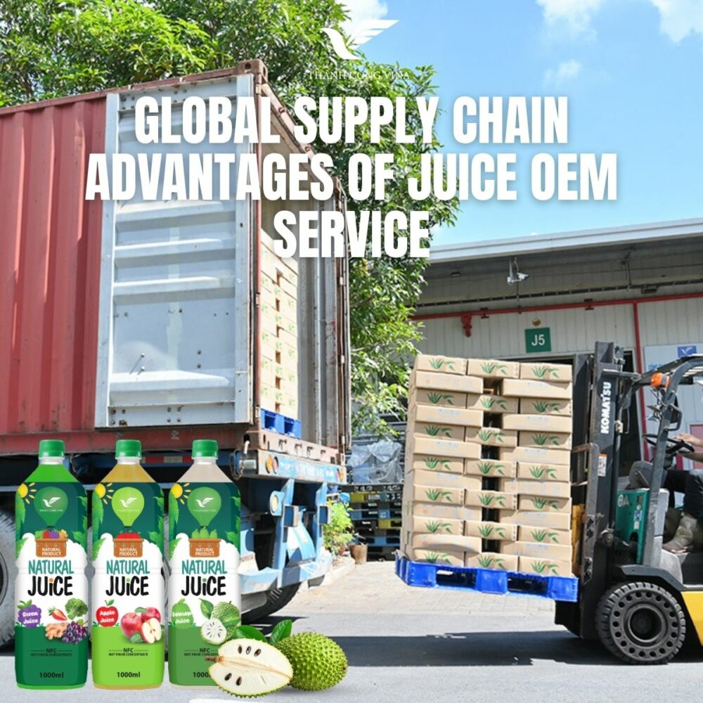 Global Supply Chain Advantages of Juice OEM Service
