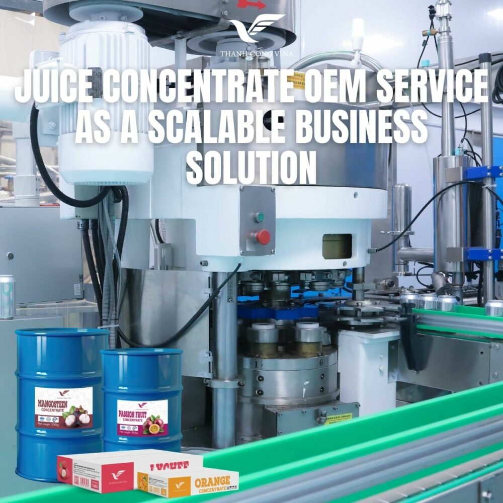 Juice Concentrate OEM Service: The Smart Choice for Global Expansion