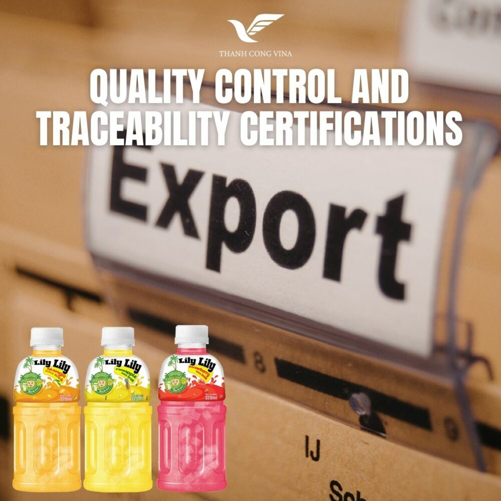 Quality Control and Traceability Certifications
