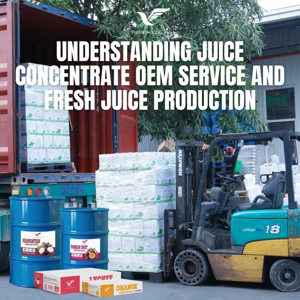 Understanding Juice Concentrate OEM Service and Fresh Juice Production