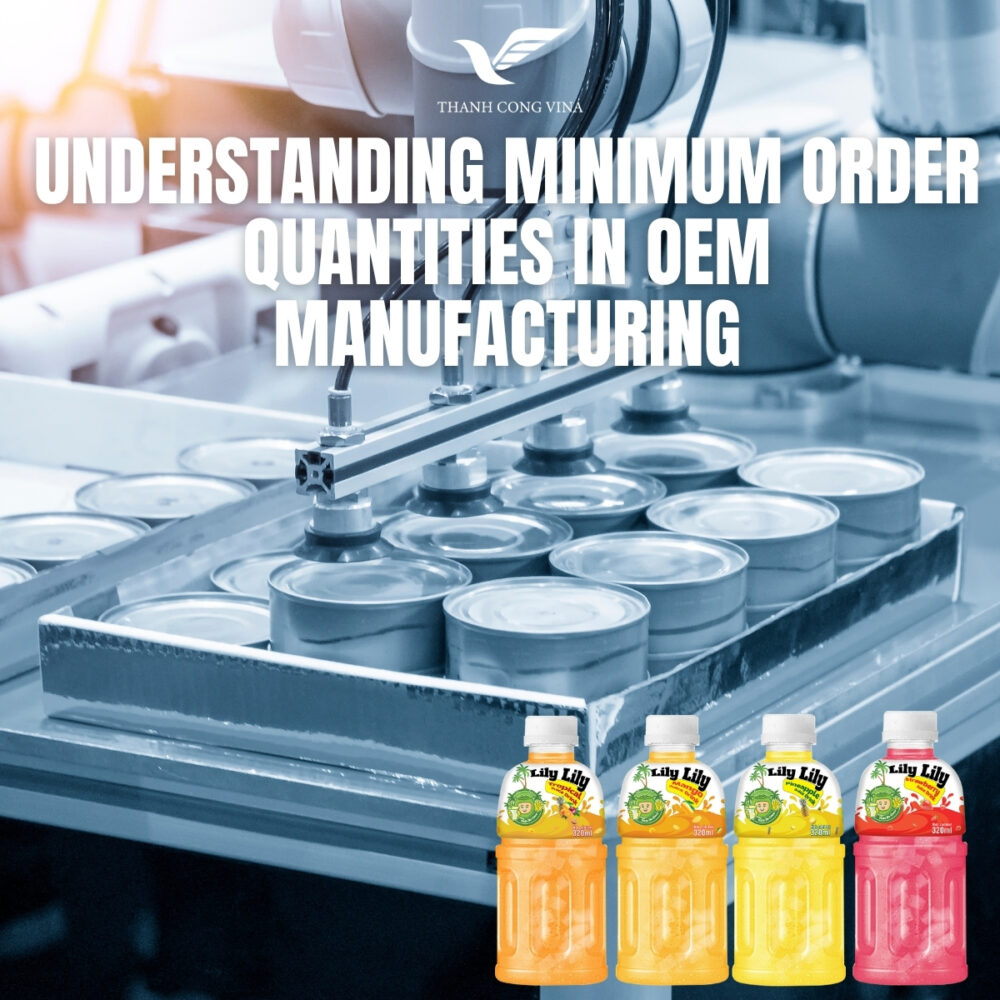Understanding Minimum Order Quantities in Fruit Juice OEM Services Manufacturing