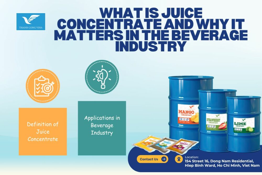 What Is Juice Concentrate and Why It Matters in the Beverage Industry
