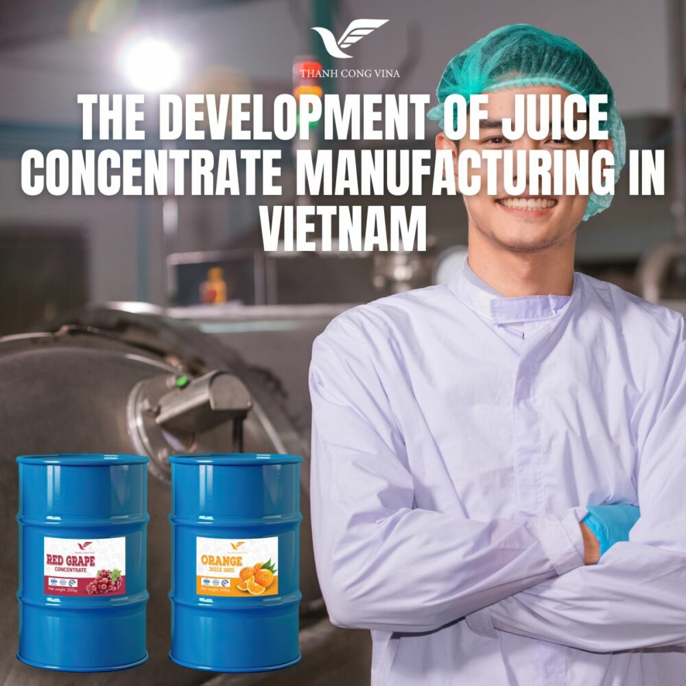 The Development of Juice Concentrate Manufacturing in Vietnam