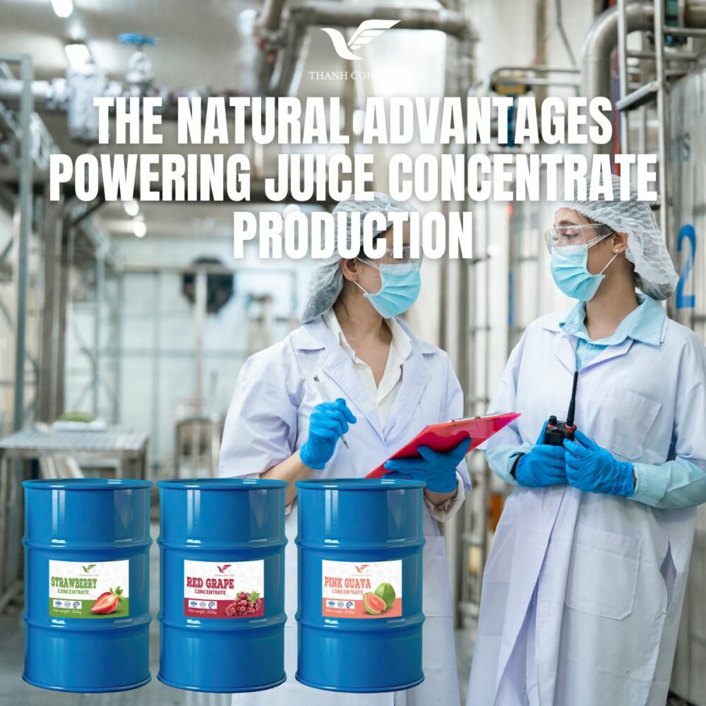 The Natural Advantages Powering Juice Concentrate Production