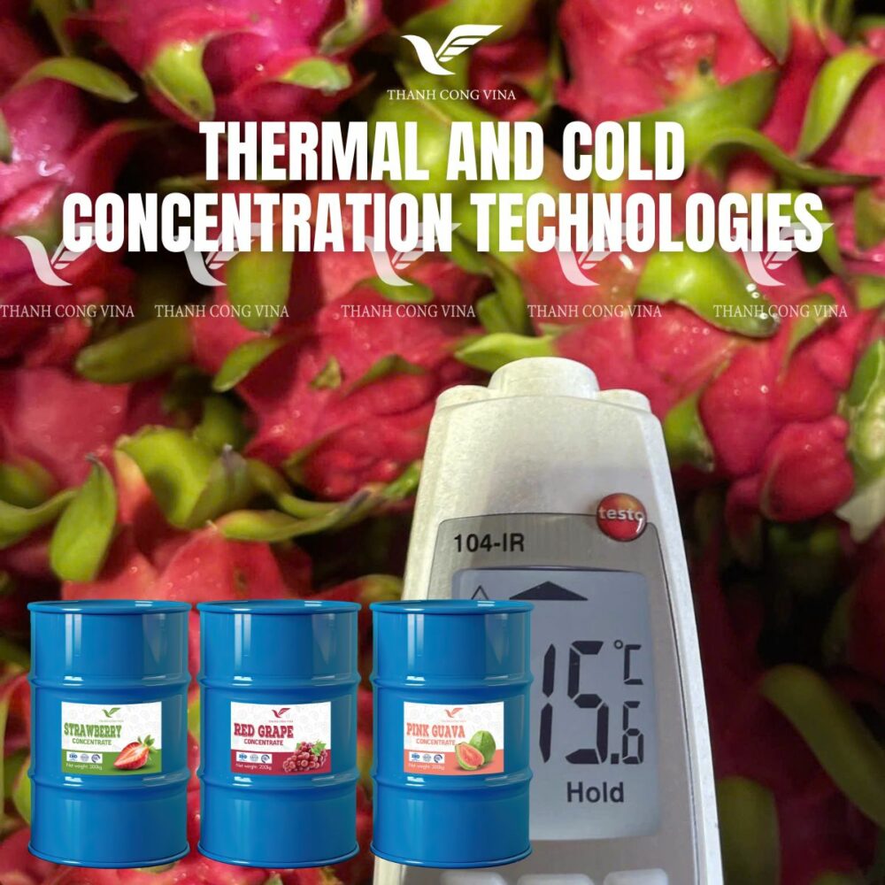 Juice Concentrate - Thermal and Cold Concentration Technologies