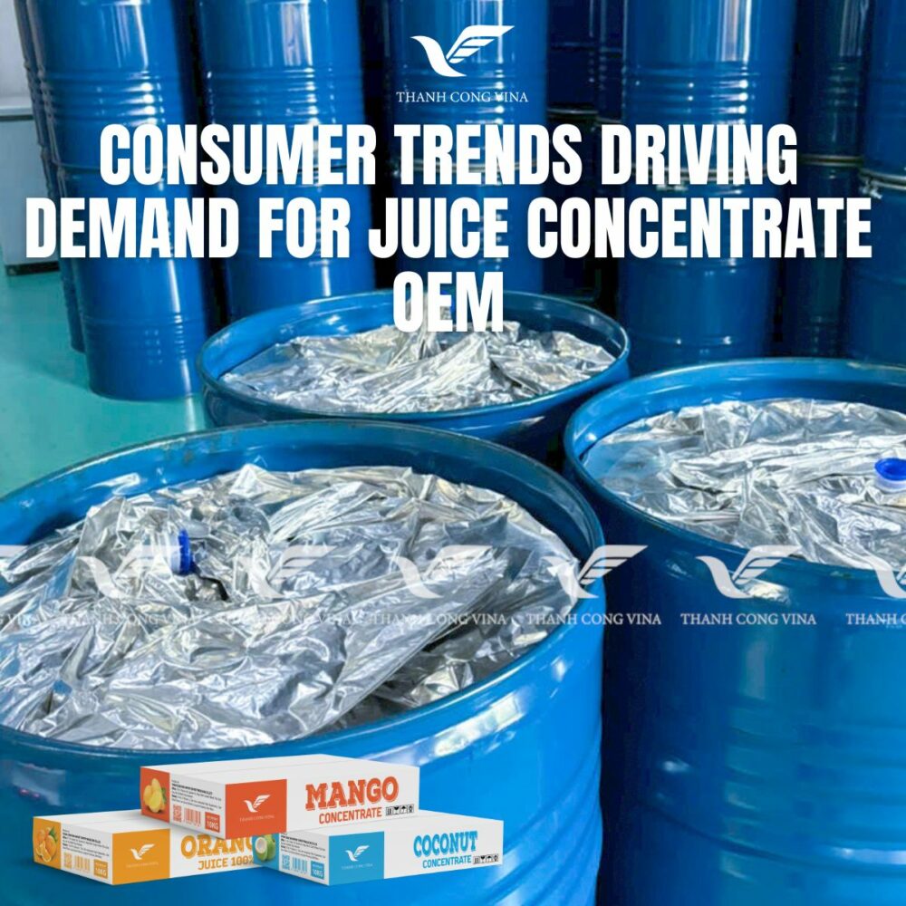 Consumer Trends Driving Demand for Juice Concentrate OEM