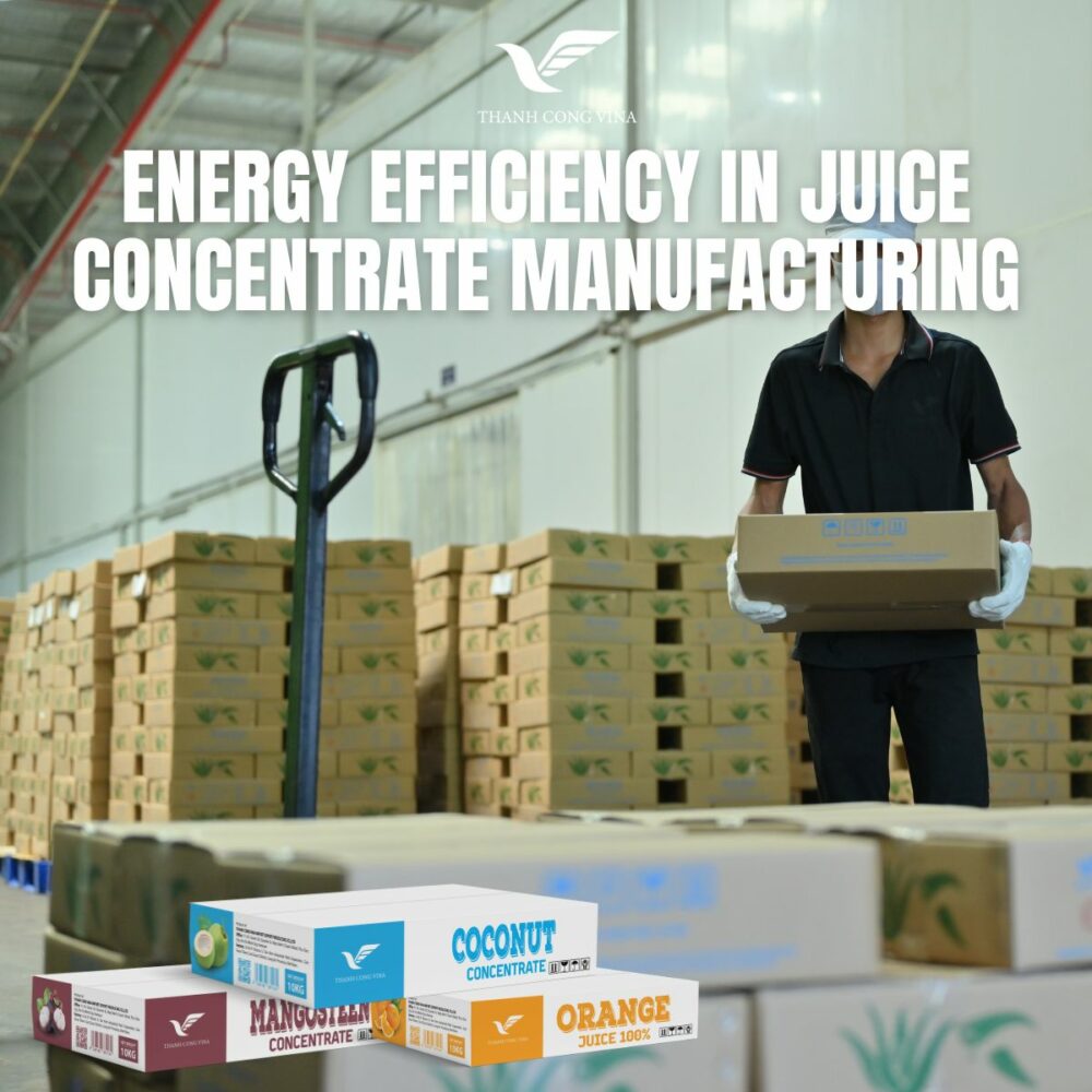 Energy Efficiency in Juice Concentrate Manufacturing