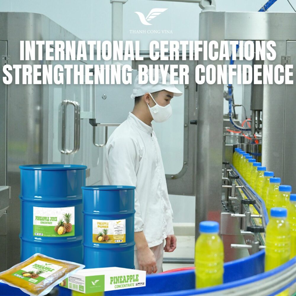 International Certifications Strengthening Buyer Confidence