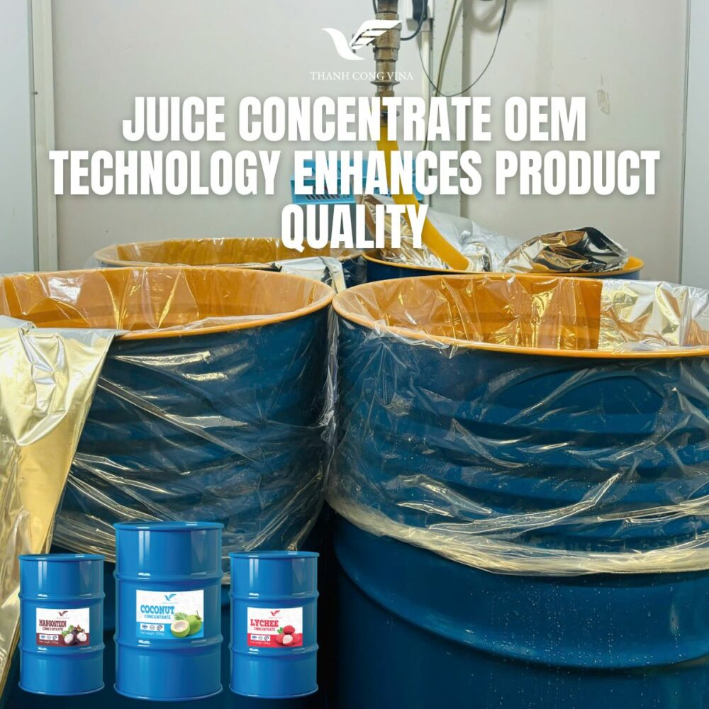 Juice Concentrate OEM Technology Enhances Product Quality