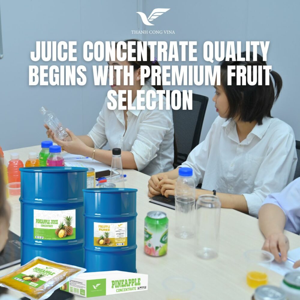 Juice Concentrate Quality Begins with Premium Fruit Selection