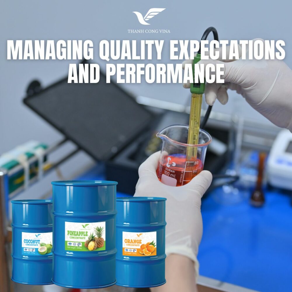 Managing Quality Expectations and Performance