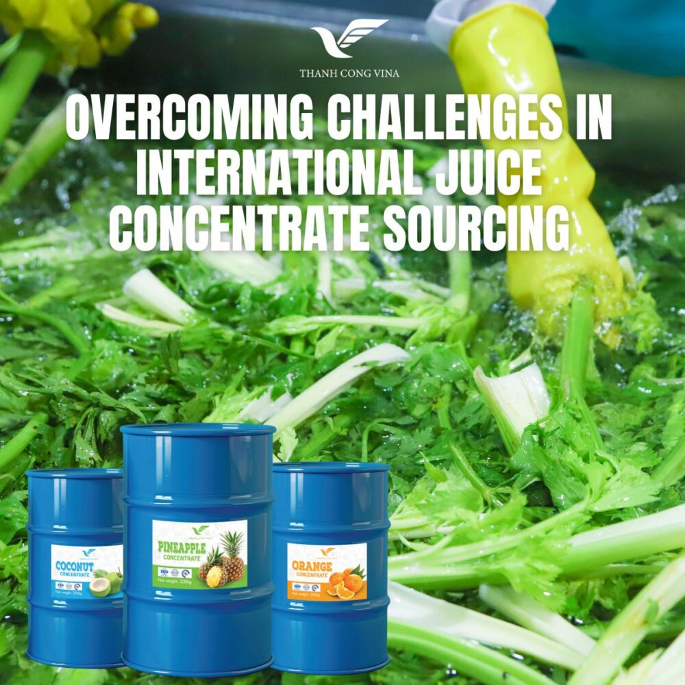 Overcoming Challenges in International Juice Concentrate Sourcing