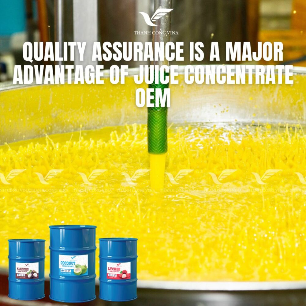 Quality Assurance Is a Major Advantage of Juice Concentrate OEM