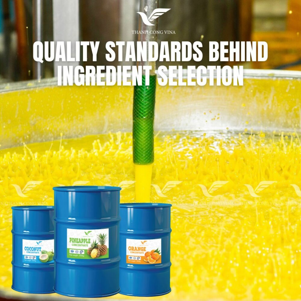 Quality Standards Behind Ingredient Selection