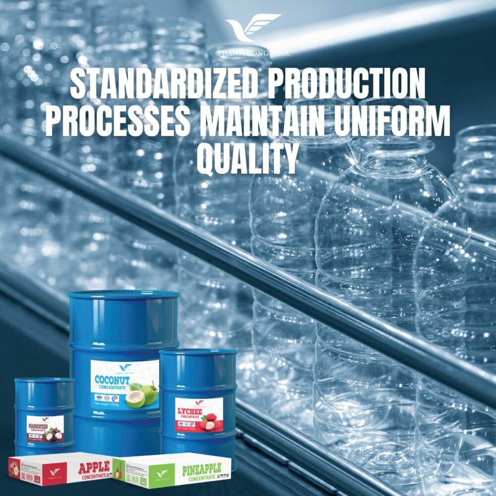 Standardized Production Processes Maintain Uniform Quality