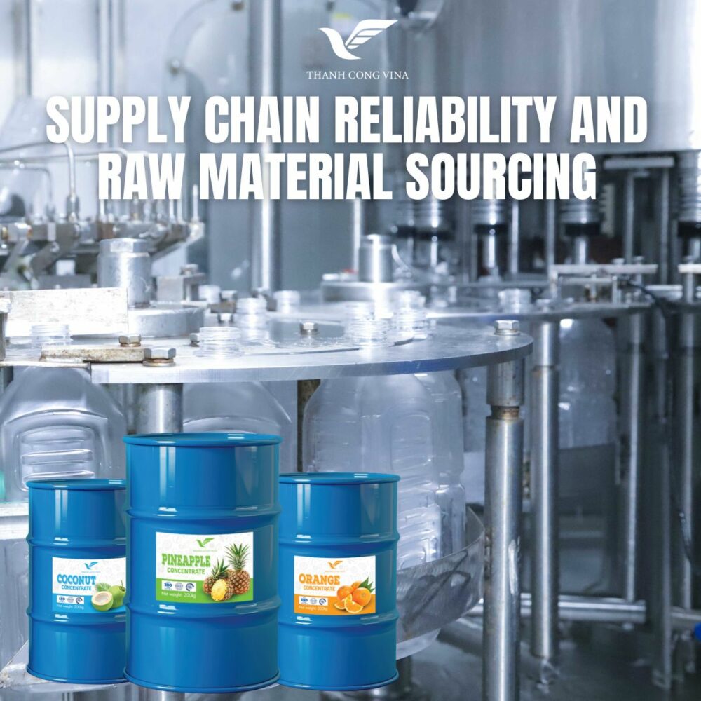 Supply Chain Reliability and Raw Material Sourcing