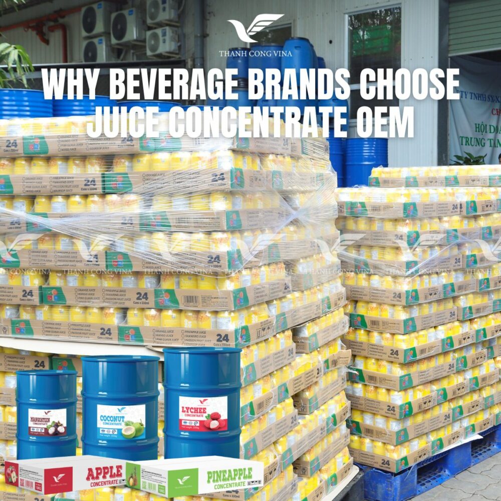 Why Beverage Brands Choose Juice Concentrate OEM