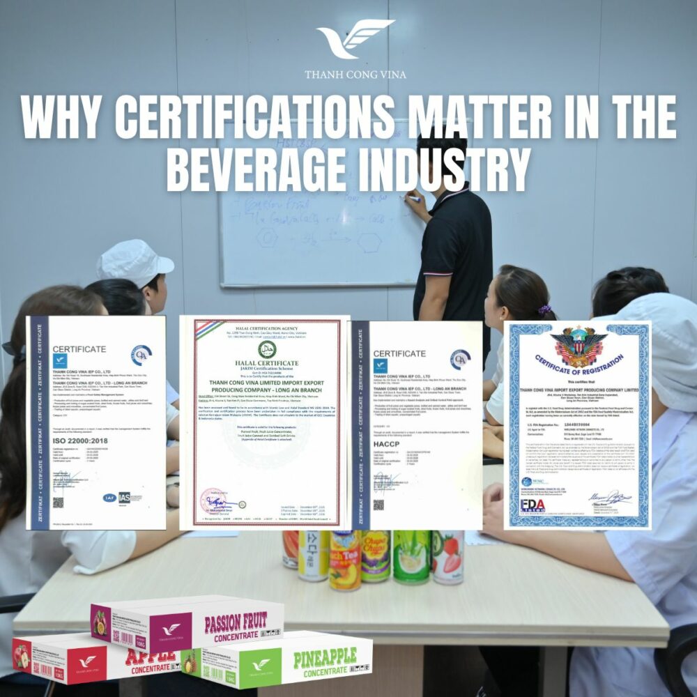Why Certifications Matter in the Beverage Industry