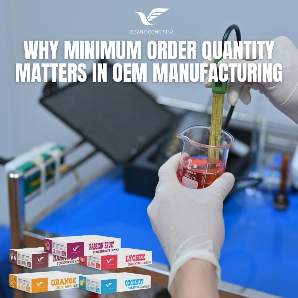 Why Minimum Order Quantity Matters in OEM Manufacturing