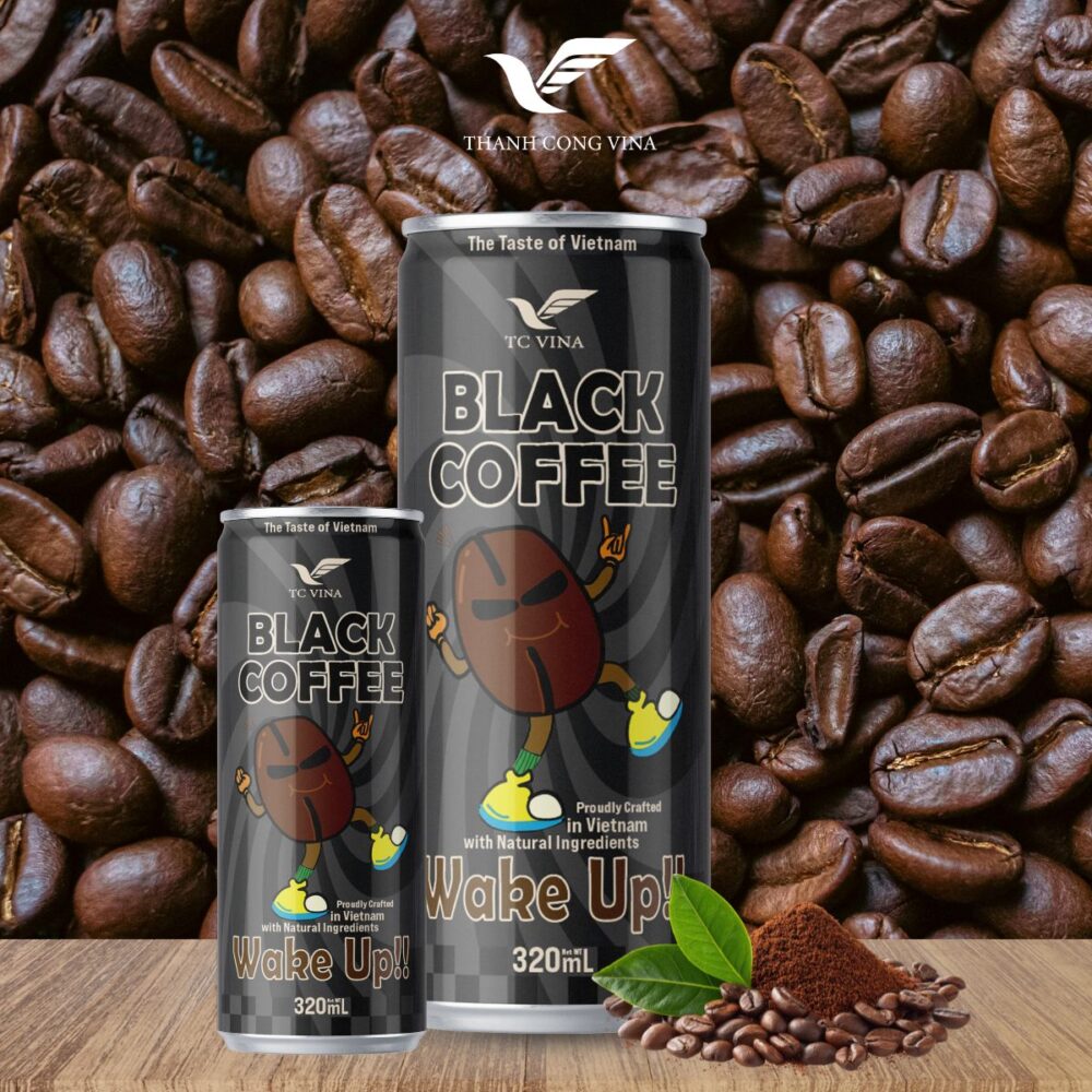320ml TCVN Black Coffee Drink 