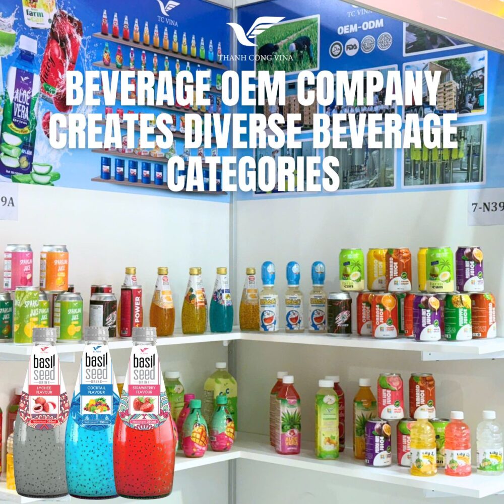 Beverage OEM Company Creates Diverse Beverage Categories