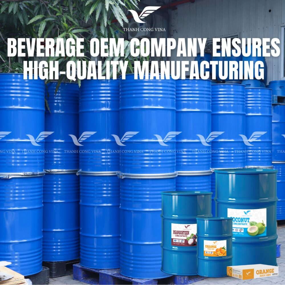 Beverage OEM Company Ensures High-Quality Manufacturing