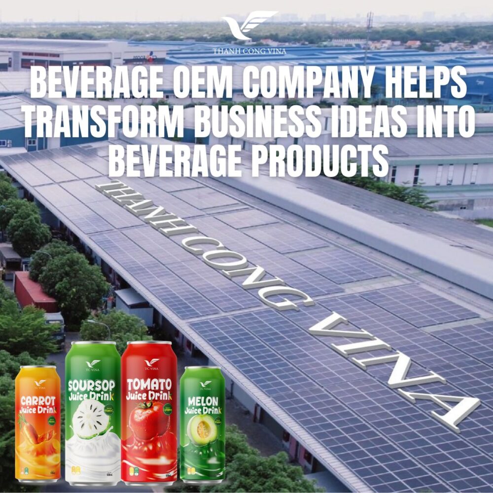 Beverage OEM Company Helps Transform Business Ideas into Beverage Products