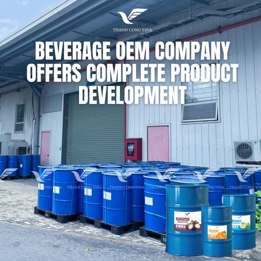 Beverage OEM Company Offers Complete Product Development