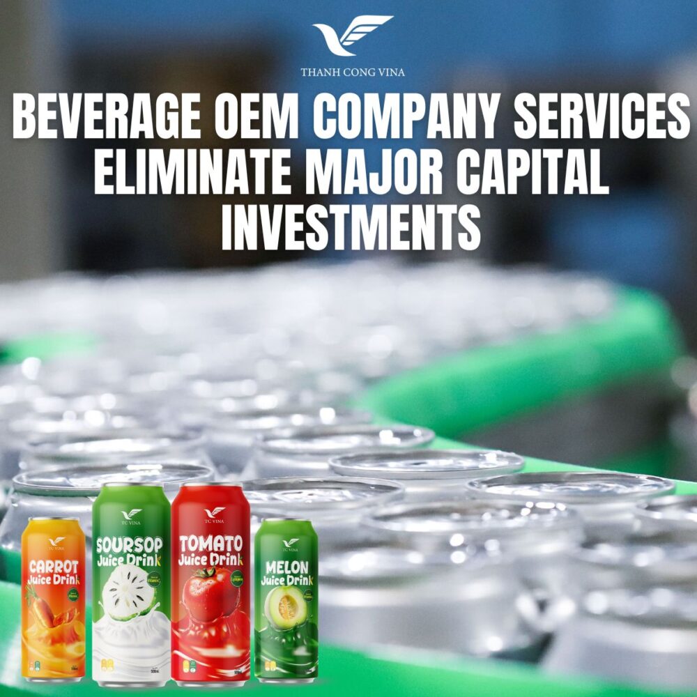 Beverage OEM Company Services Eliminate Major Capital Investments