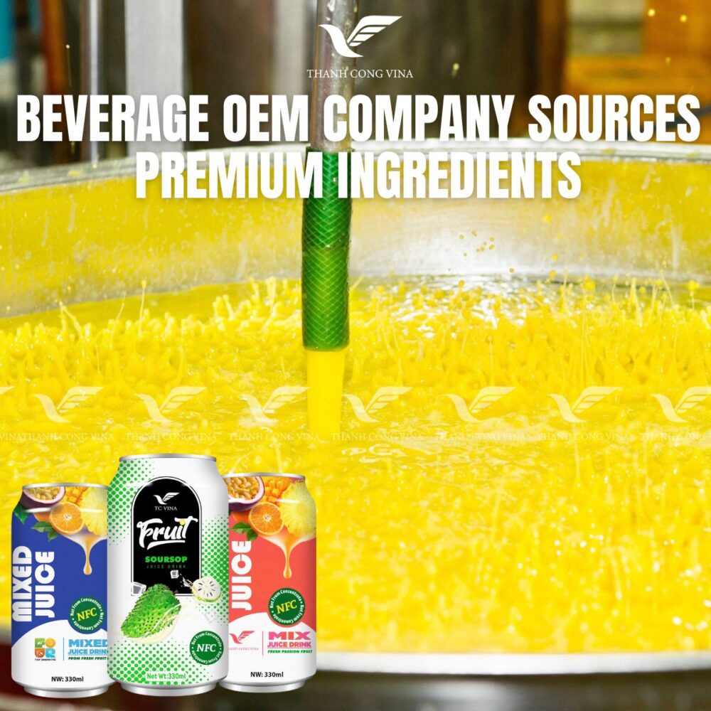 Beverage OEM Company Sources Premium Ingredients