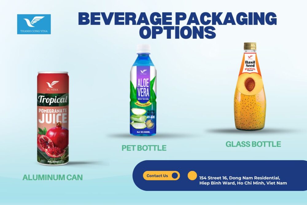 Beverage Packaging Options